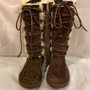 UGG Tall Suede Boots- 8 Size